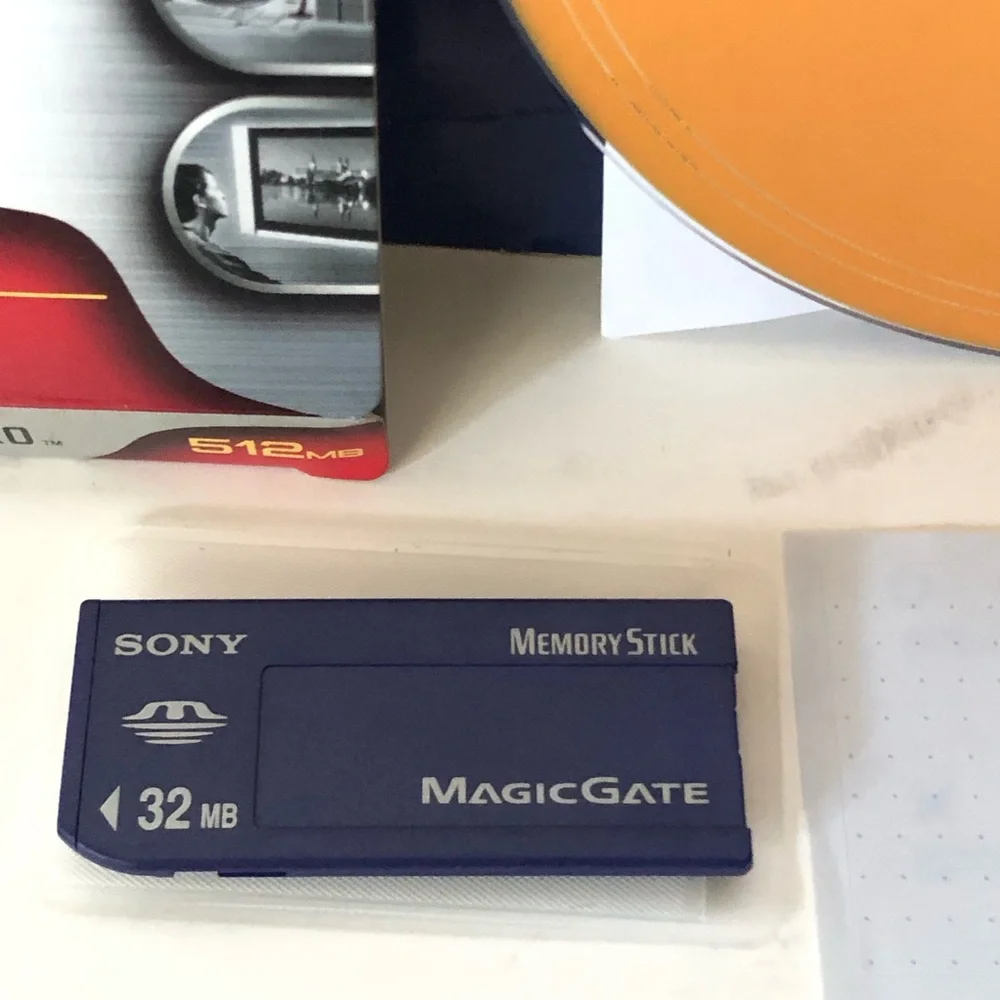 Sony Orange Card Reader Installation Disc
